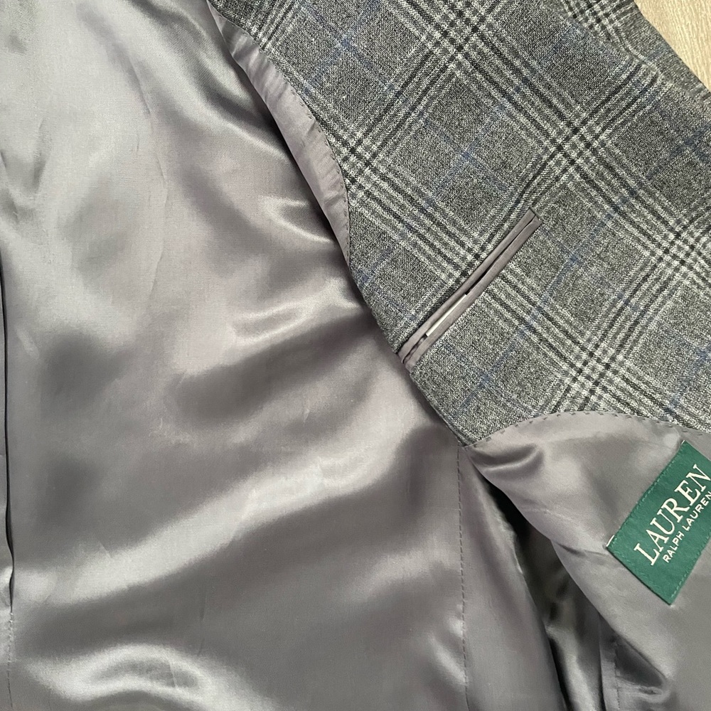 Ralph Lauren Grey Sports Coat 40Reg NWT - Picture 8 of 10